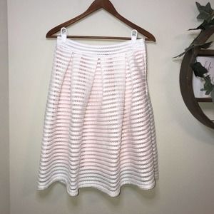 Klaxons white skirt size medium